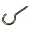 SCHROEFHAAK ROESTVRIJSTAAL 2 ST 5,0X40 MM