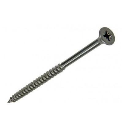 SPAANPLAATSCHROEF VZ KOP RVS 5 ST 5,0 X 80 MM