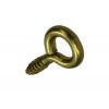 SCHROEFOOG MESSING 6 ST 2,5 X 10MM