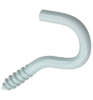 SCHROEFHAAK STAAL WIT 10 ST 2,5 X 12 MM