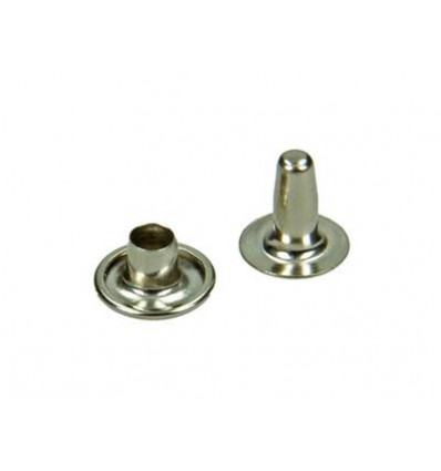 KLINKNAGEL MESSING VERNIKKELD 6 ST 4,2 X 10 MM