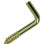 SCHROEFDUIM MESSING 7 ST 2,5 X 25MM