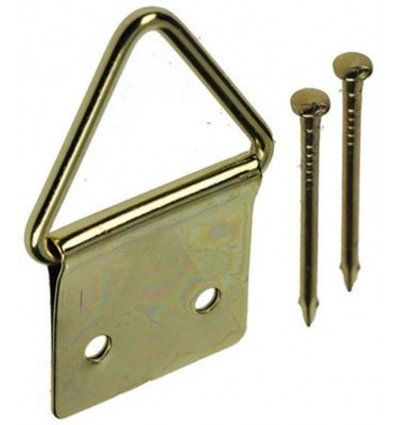 KADERHANGER STAAL VERMESSINGD 5 ST 16 X 28 MM