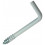 SCHROEFDUIM STAAL WIT 3 ST 4,5 X 60 MM