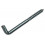 SCHROEFDUIM MET GLEUF VERZINKT 11 ST 6,0 X 80 MM