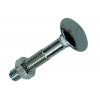 HOUTBOUT + MOER VERZINKT 45 ST M5 x 30 MM