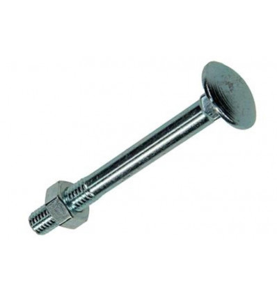 HOUTBOUT + MOER VERZINKT 16 ST M8 x 70 MM