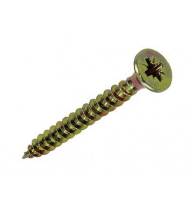 SPAANPLAATSCHROEF VZ KOP GEEL VZ 200 ST 5,0 x 45 MM