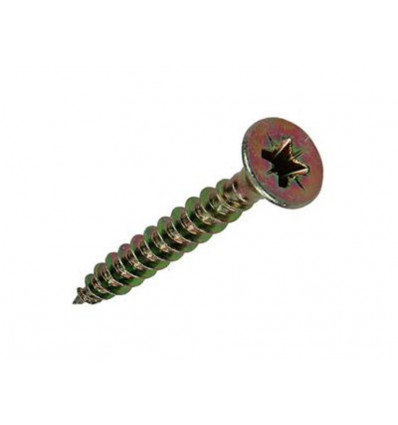 SPAANPLAATSCHROEF VZ KOP GEEL VZ 200 ST 5,0 x 35 MM