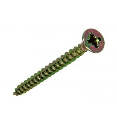 SPAANPLAATSCHROEF VZ KOP GEEL VZ 200 ST 3,5 x 40 MM