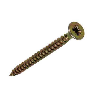 SPAANPLAATSCHROEF VZ KOP GEEL VZ 200 ST 4,5 x 50 MM