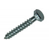 houtdraaibout staal verzinkt 150st 6.0 x40 mm
