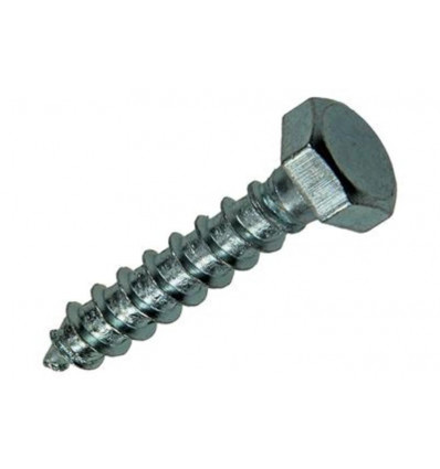 houtdraaibout staal verzinkt 100st 8.0 x40mm