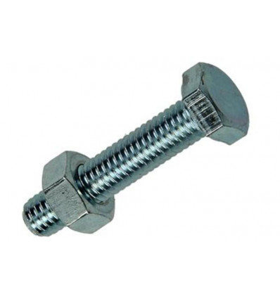 tapbout + moer verzinkt 200st 6 x 30 mm