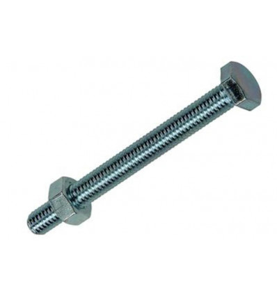 tapbout + moer verzinkt 100st 6 x 60 mm