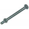 tapbout + moer verzinkt 100st 6 x 80 mm
