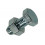 tapbout + moer verzinkt 100st 8 x 20 mm