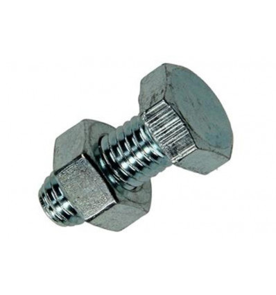 tapbout + moer verzinkt 100st 8 x 20 mm
