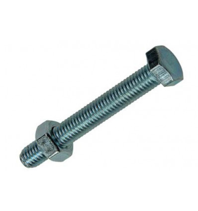 tapbout + moer verzinkt 075st 8 x 60 mm