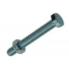 tapbout + moer verzinkt 075st 8 x 60 mm