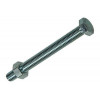 tapbout + moer verzinkt 050st 8 x 80 mm