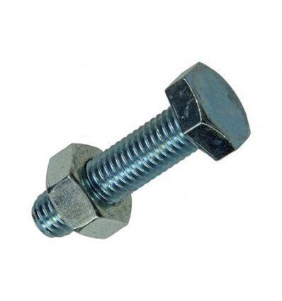 tapbout + moer verzinkt 050st 10 x40 mm