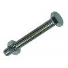 tapbout + moer verzinkt 050st 10 x80 mm