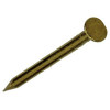 NAGEL PLATTE KOP MESSING 100 GR 1,2 X 20 MM