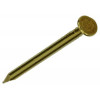 NAGEL PLATTE KOP MESSING 100 GR 1,6 X 25 MM
