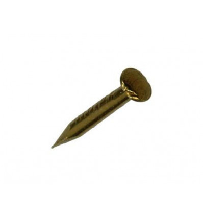 NAGEL BOLLE KOP MESSING 20 GR 1,0 X 10 MM