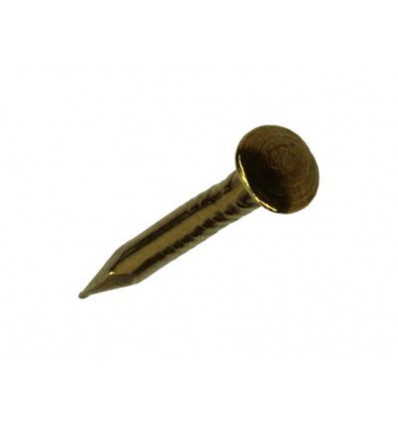 NAGEL BOLLE KOP MESSING 20 GR 1,2 X 12 MM