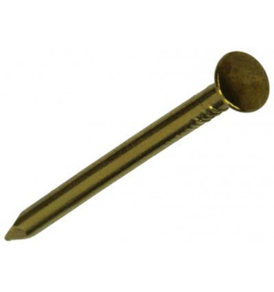 NAGEL BOLLE KOP MESSING 20 GR 1,8 X 30 MM
