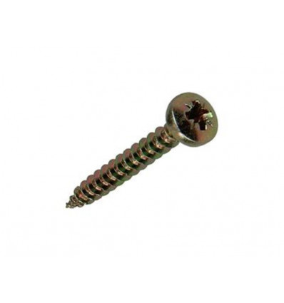 SPAANPLAATSCHROEF CYLKOP GEELVERZ.20 ST 4,0 X 30 MM