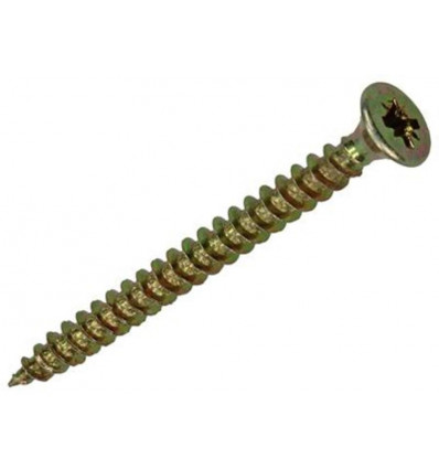 SPAANPLAATSCHROEF VZ KOP GEELVERZ.30 ST 3,0 X 35 MM