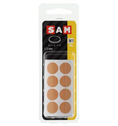 ZELFKLEVEND AFDEKKAPJE KUNST.BEUK 96ST 13 MM