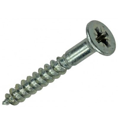 SCHROEF MET KOPBORING STAAL VERZ. 12 ST 4,5 X 35 MM