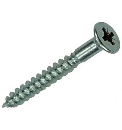 SCHROEF MET KOPBORING STAAL VERZ. 10 ST 4,5 X 40 MM