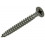 SPAANPLAATSCHROEF VZ KOP RVS 7 ST 4,5 X 45 MM