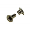 KLINKNAGEL MESSING VERNIKKELD 12 ST 2,7 X 6,5MM