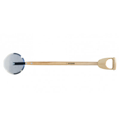 gazonafboorder met wiel d steel