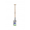 tuinspade gebogen t steel 285x180