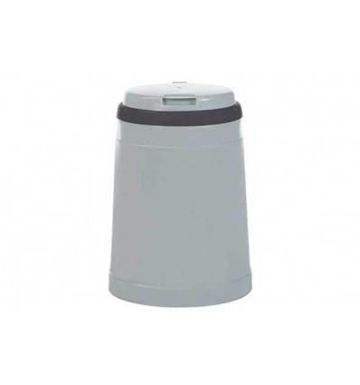 mammouth grijs afvalzakhouder 70l rond