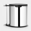 inbouwemmer 15l wit
