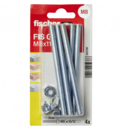 fischer zb fis gs m8 x110 k nv 4st