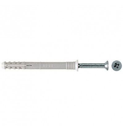fischer n 8x80 /40 s nagelplug 50st