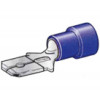 Kabelsch.blauw 10st/6.3mm/740