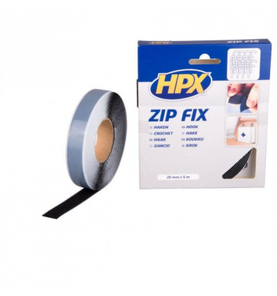 zip fix haak 20mmx5m