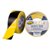 markering 50mmx33m geel zwart