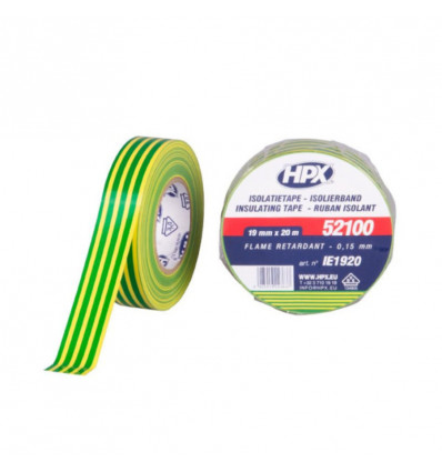 isotape geel/groen 19mm 20m