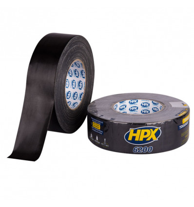 rol cloth tape zwart 50mmx50m